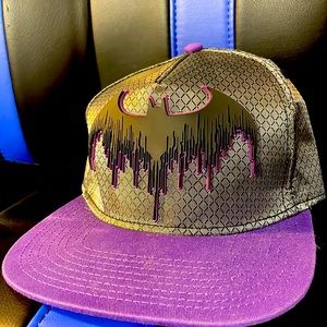 Batman purple rim hat